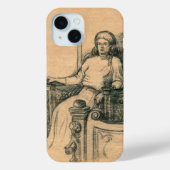 Draagpotloodgrafiek op het vliegtuig Case-Mate iPhone case (Achterkant)