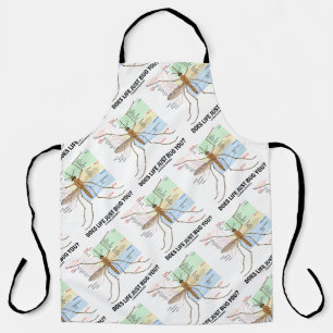 Draagt het leven je alleen maar? Mosquito Anatomy Schort
