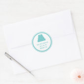 Draagtaart label zegel (Envelop)