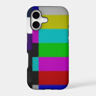 Draagtas voor Blurred TV-testscherm iPhone