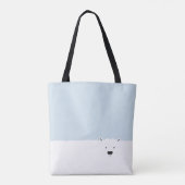 Draagtassen. beer tote bag (Achterkant)