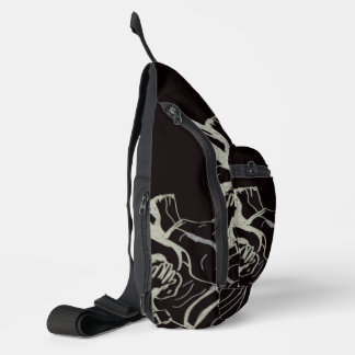 Draagzak voor vader en zoon sling bag