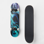 Draai abstract skateboard (Voorkant)