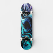 Draai abstract skateboard (Voorkant)