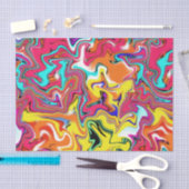 draai abstract tissuepapier (Craft)