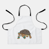 Draai als Runner met Handdoek Schort (Voorkant)