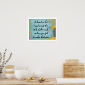 Draai de draai poster (Keuken)