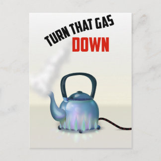Draai de Gastje omlaag Briefkaart