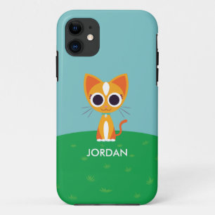 Draai de kat iPhone 11 hoesje