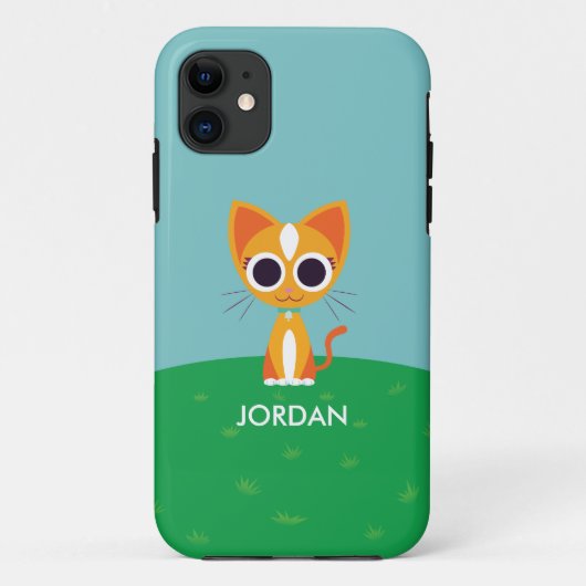 Draai de kat Case-Mate iPhone case (Achterkant)