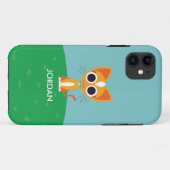 Draai de kat Case-Mate iPhone case (Achterkant (horizontaal))