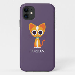 Draai de kat iPhone 11 hoesje