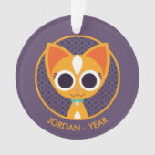 Draai de kat ornament (voorkant)