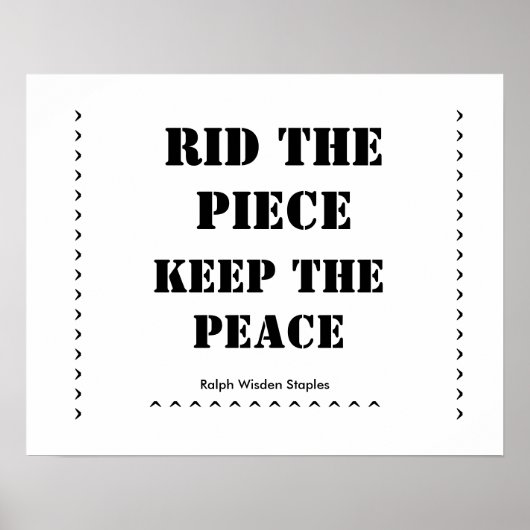 Draai de pistolen van het stuk poster (Voorkant)