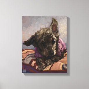 Draai de poel canvas afdruk