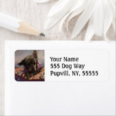 Draai de poel etiket (Insitu)