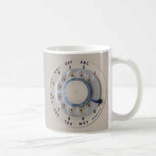Draai de Rotary Phone Wijzerplaat opnieuw Koffiemok