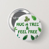 Draai een boom om en voel vrije Button (Voorkant /achterkant)