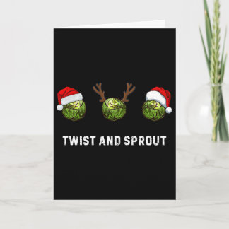 Draai en ontkiem Kerstmis papa cadeau spruitje Kaart