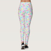 Draai hart, hart, liefde, Valentijnsdag Leggings (Achterkant)