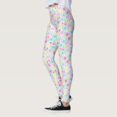 Draai hart, hart, liefde, Valentijnsdag Leggings (Links)