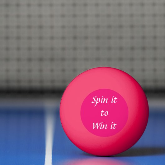 Draai het om om het te winnen pingpongballen (Net)