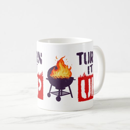 Draai het omhoog koffiemok (Voorkant rechts)