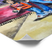 Draai je weg van de negatieve poster (Hoek)