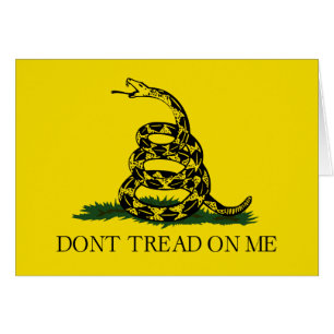 Draai me niet op Gadsden vlag