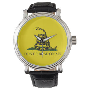 Draai me niet op Gadsden vlag Horloge