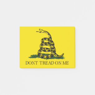 Draai me niet op Gadsden vlag Post-it® Notes