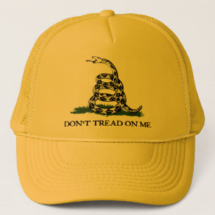 Draai me niet tegen de vlag van Gadsden Trucker Pet