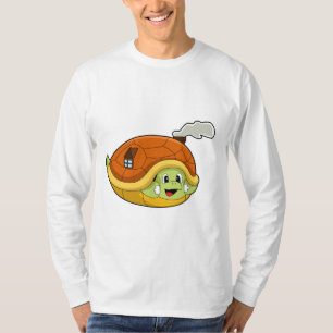 Draai met Shell als huis T-shirt