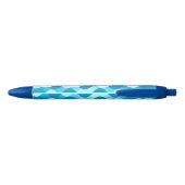 Draai of duik Coach Rood en Blauw Aangepaste pen (Achterkant)