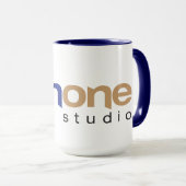 Draai One Studio Logo Mok (Voorkant rechts)