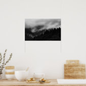 Draai over het bos poster (Keuken)