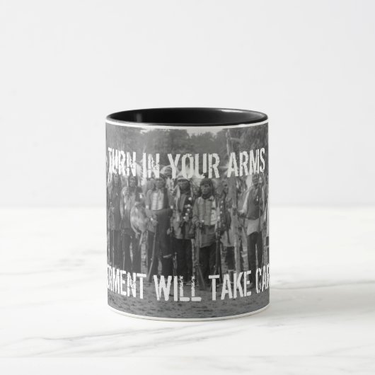 Draai uw armen in - Mok (Midden)