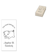 Draaiboekplaat piglet 	rubberstempel (Gestempeld)
