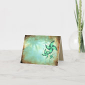 draaidromen feestdagen kaart (Voorkant)