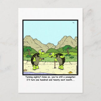 Draaien 80 briefkaart