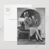 draaien briefkaart (Voorkant / Achterkant)