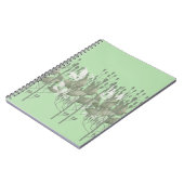 Draaien en bladeren notitieboek (Linkerzijde)