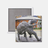 Draaien van de Bull Magnet Magneet (Voorkant / Achterkant)