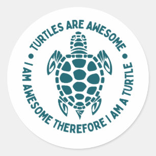Draaien zijn Geweldige Ronde Sticker