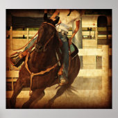 Draaiend paard poster (Voorkant)