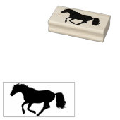 draaiend paardenpeststempel 	rubberstempel (Gestempeld)