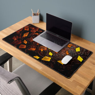 Draaiend papier bureaumat