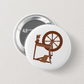 draaiend wiel ronde button 5,7 cm (Voorkant /achterkant)