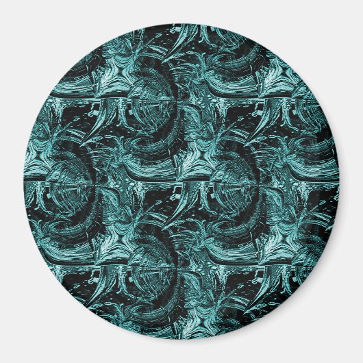 Draaiend Zee...... Magneet (Voorkant)