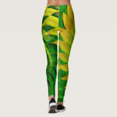 Draaiende bloei.... leggings (Achterkant)